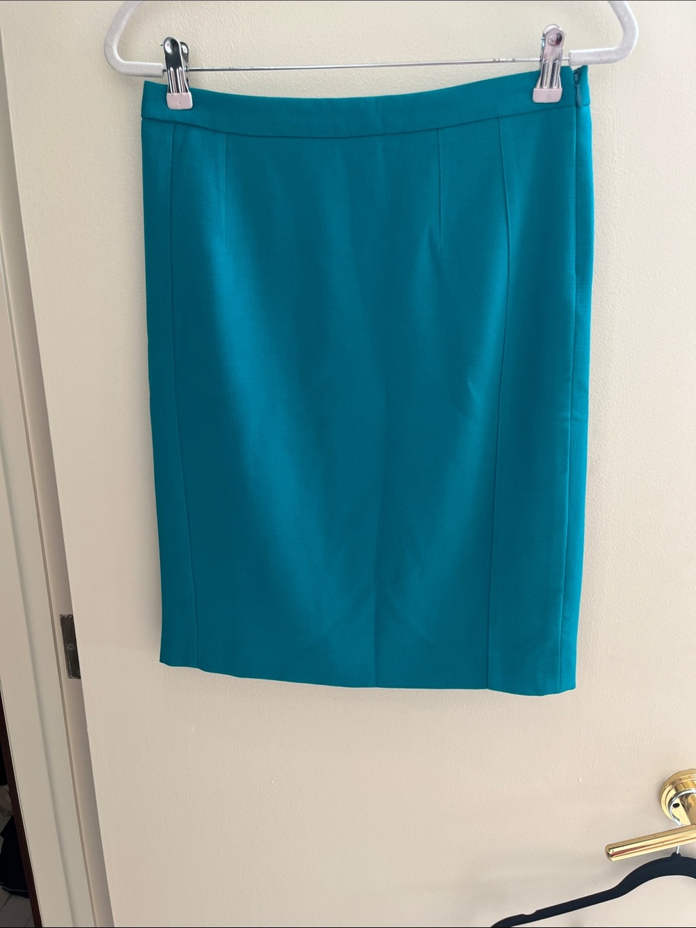 The Limited Teal Pencil Skirt